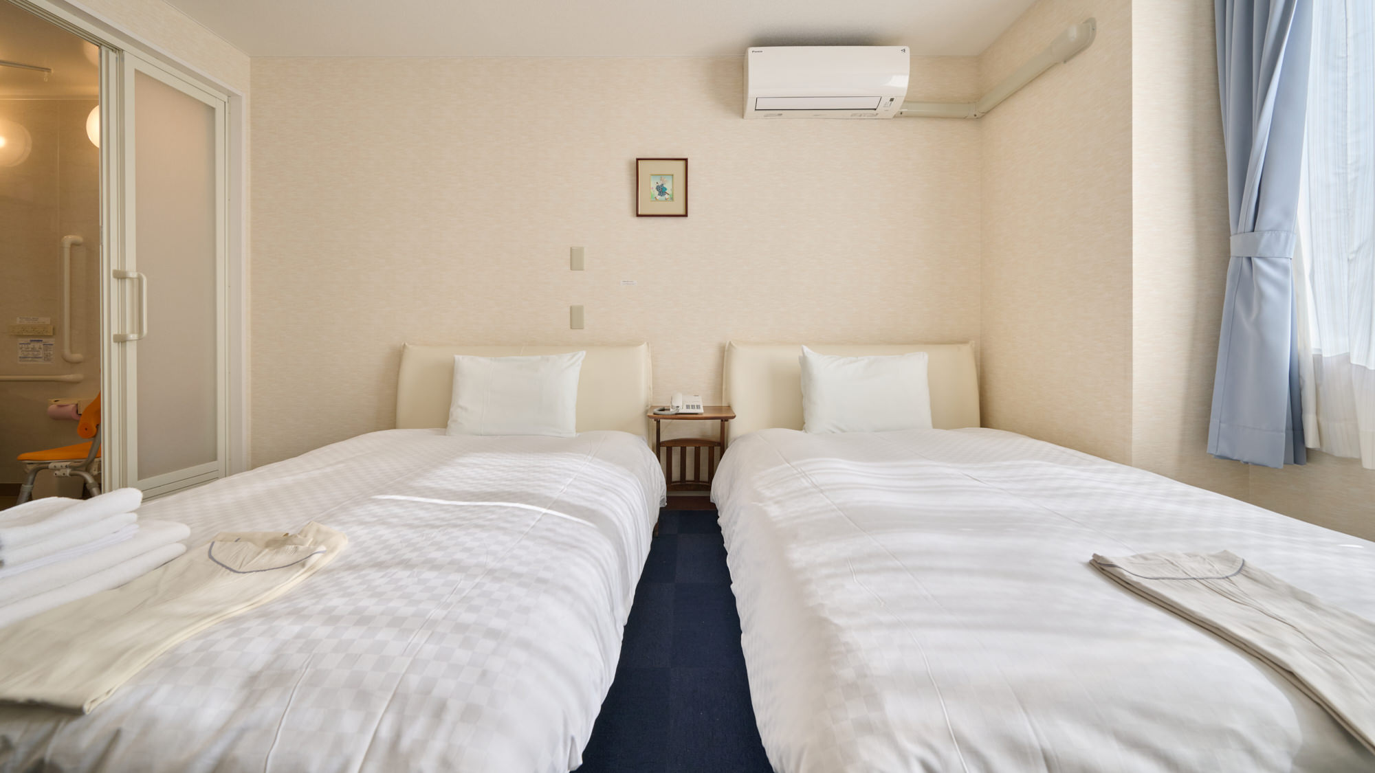 バリアフリー・特別室ツイン/20平米■車椅子対応