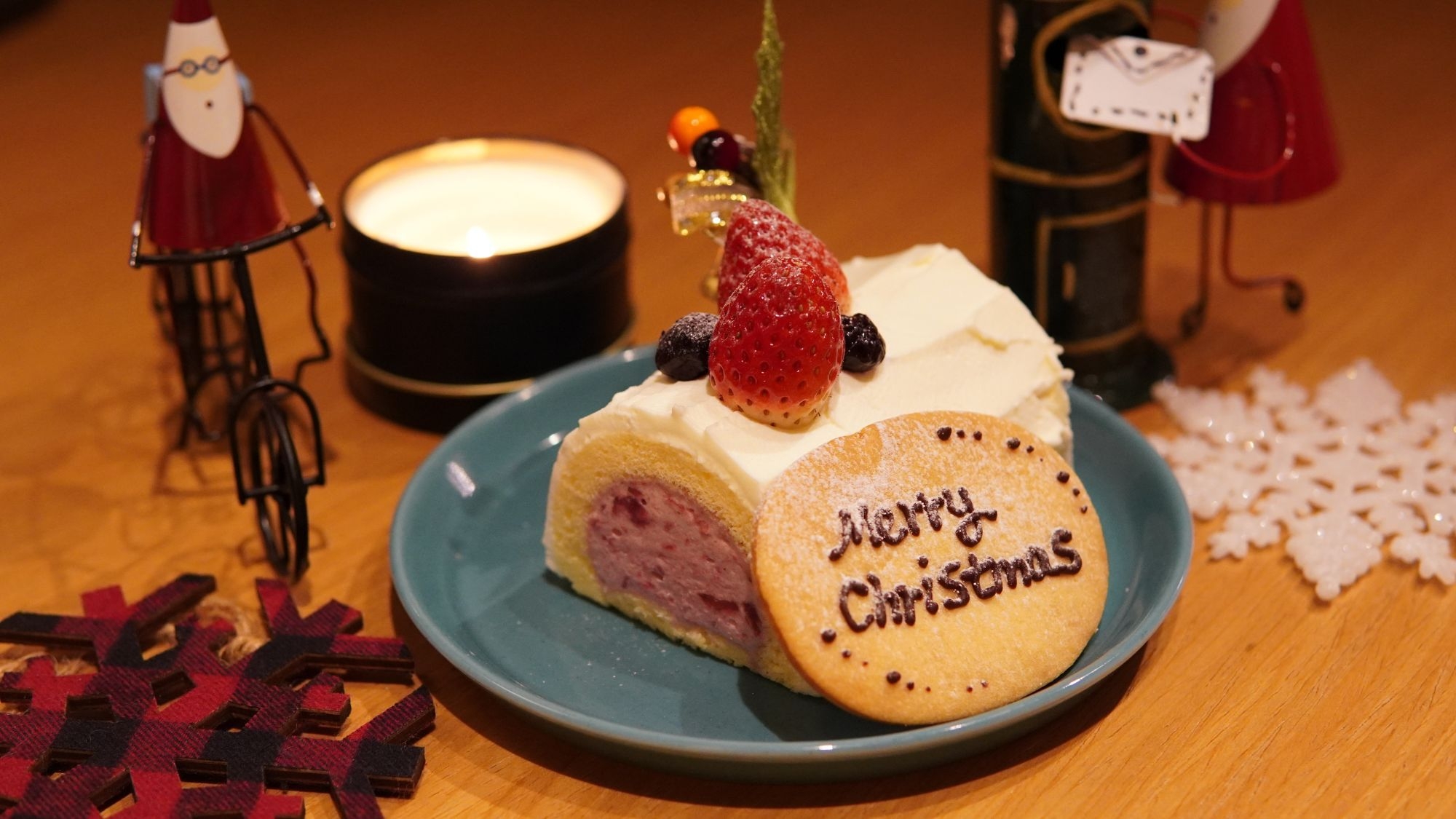 【先取りクリスマス2023】手作りブッシュドノエル付きプラン（朝食付き）