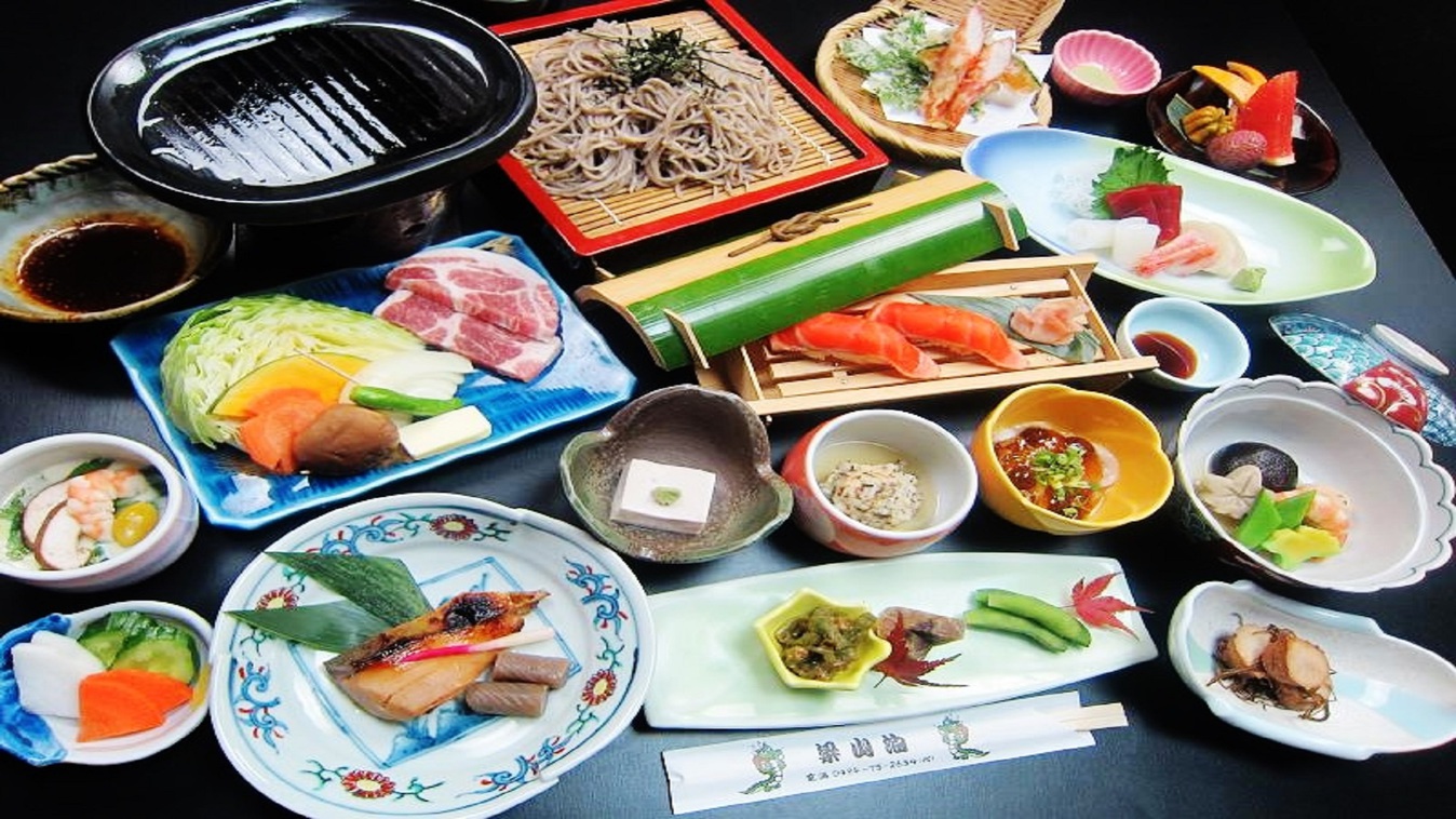 ★和食好きの方へ★【3つの特典付】◆一泊二食◆創作和食料理膳☆オールインクルーシブ★全室露天風呂付