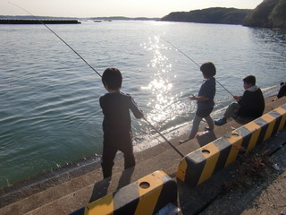 魚釣り