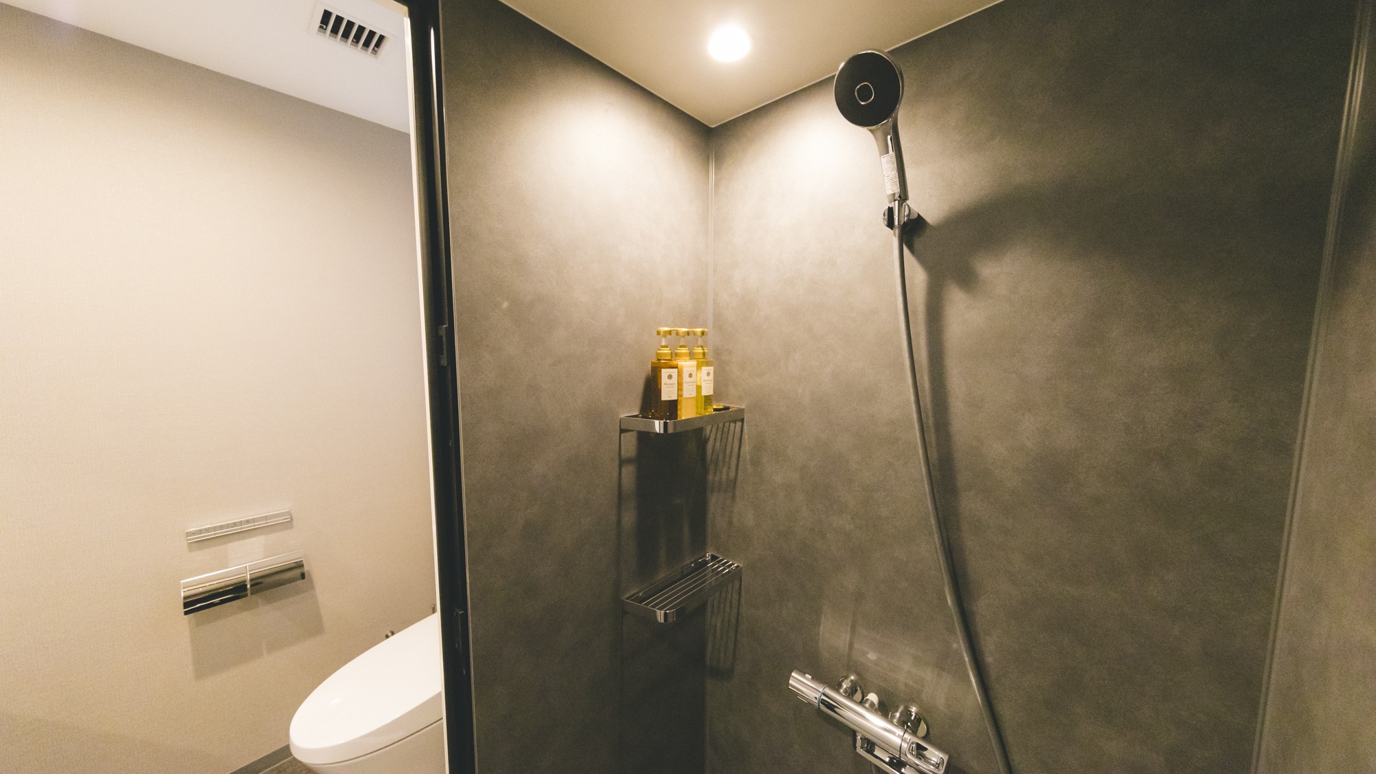 ■新館SPAタワー-【眺望なし】ダブルルーム※シャワーブースのみ-■22㎡