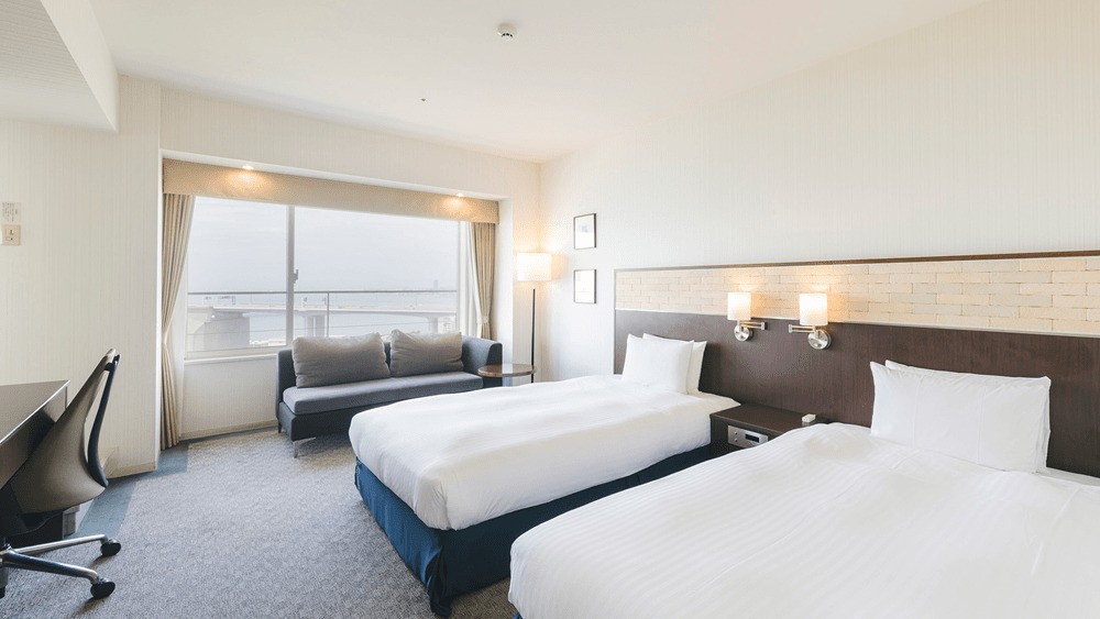 ■本館-バスビュー付デラックスツイン-■36㎡