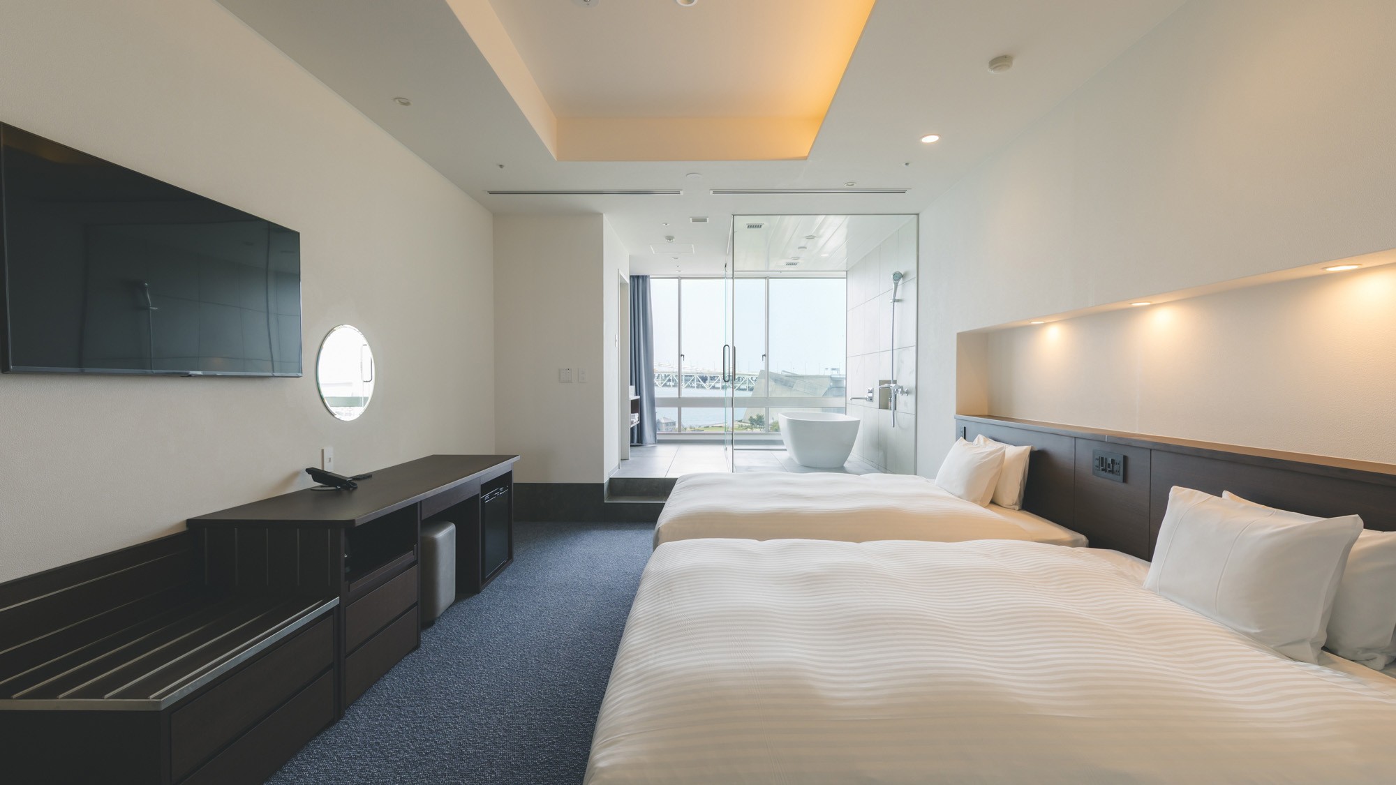 ■新館SPAタワー-最上階ビューバスDXツイン-■35㎡