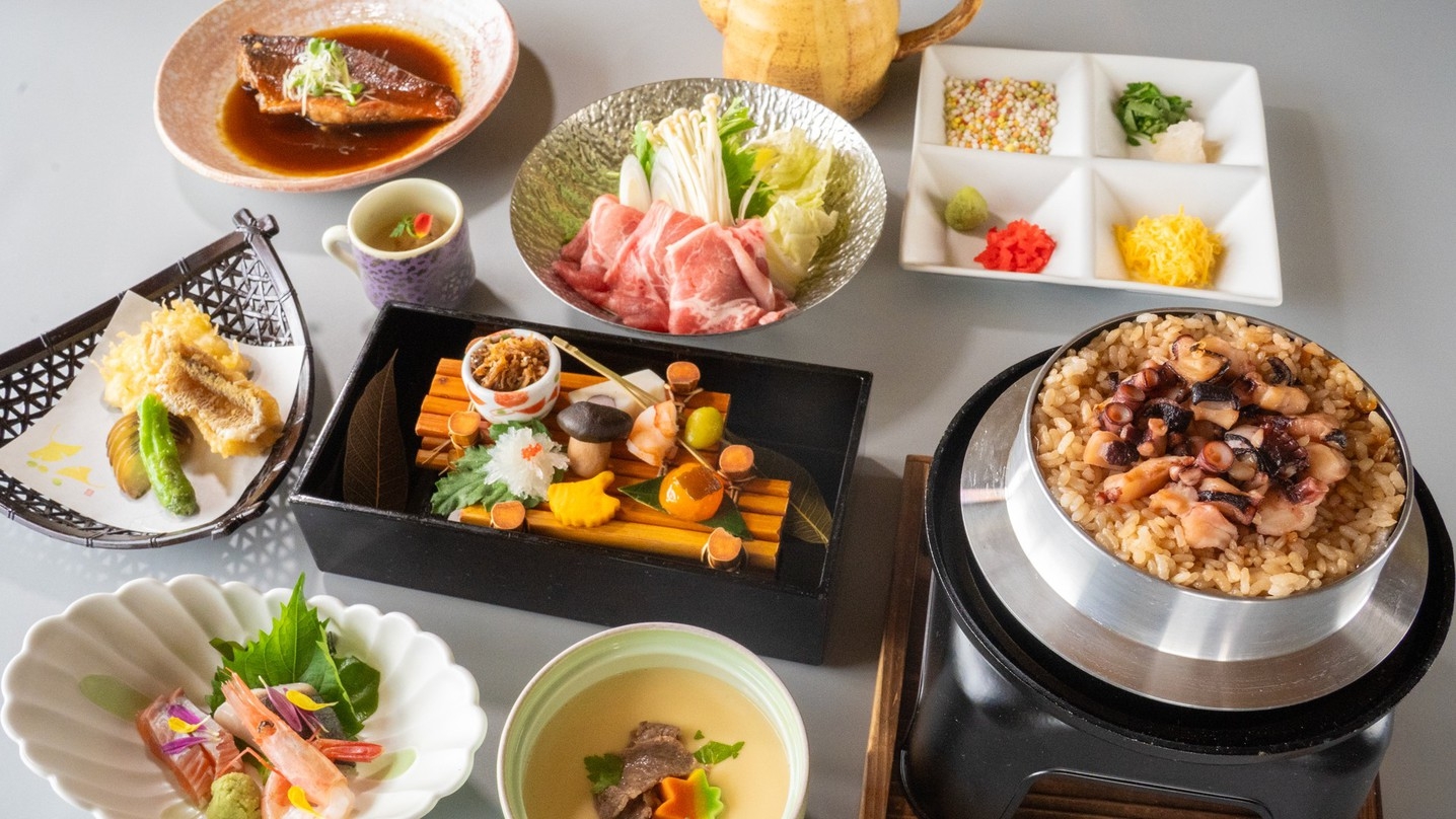 【2食付】◆日本料理「有栖川」和会席◆9月〜11月限定・季節の旬彩を味わう秋旅プラン
