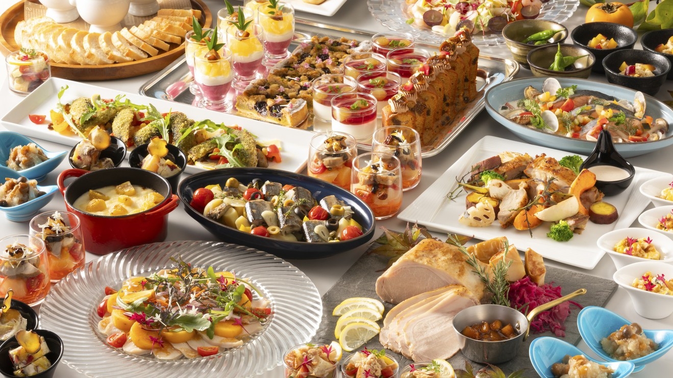 【2食付】◆「サントロペ」ディナーブッフェ◆10月限定☆ハロウィンディナーブッフェ開催！