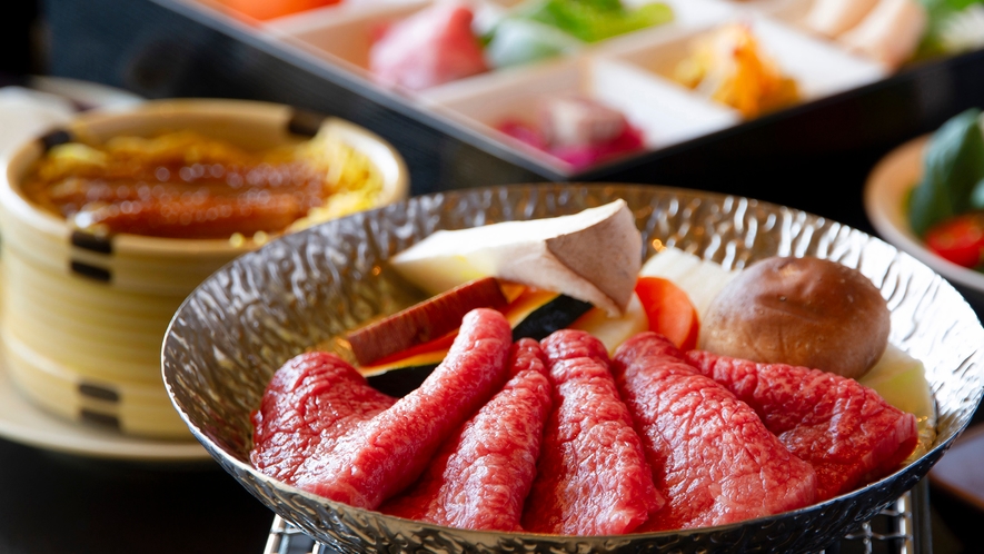 【神戸牛御膳】美しい霜降り、やわらな肉質――世界をも魅了するブランド牛をお楽しみください