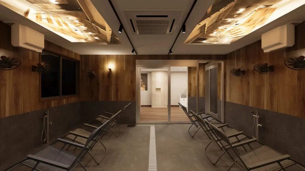 ■新館SPAタワー地下1階-メンズサウナ施設-■ととのいスペース「ととのいステーション」