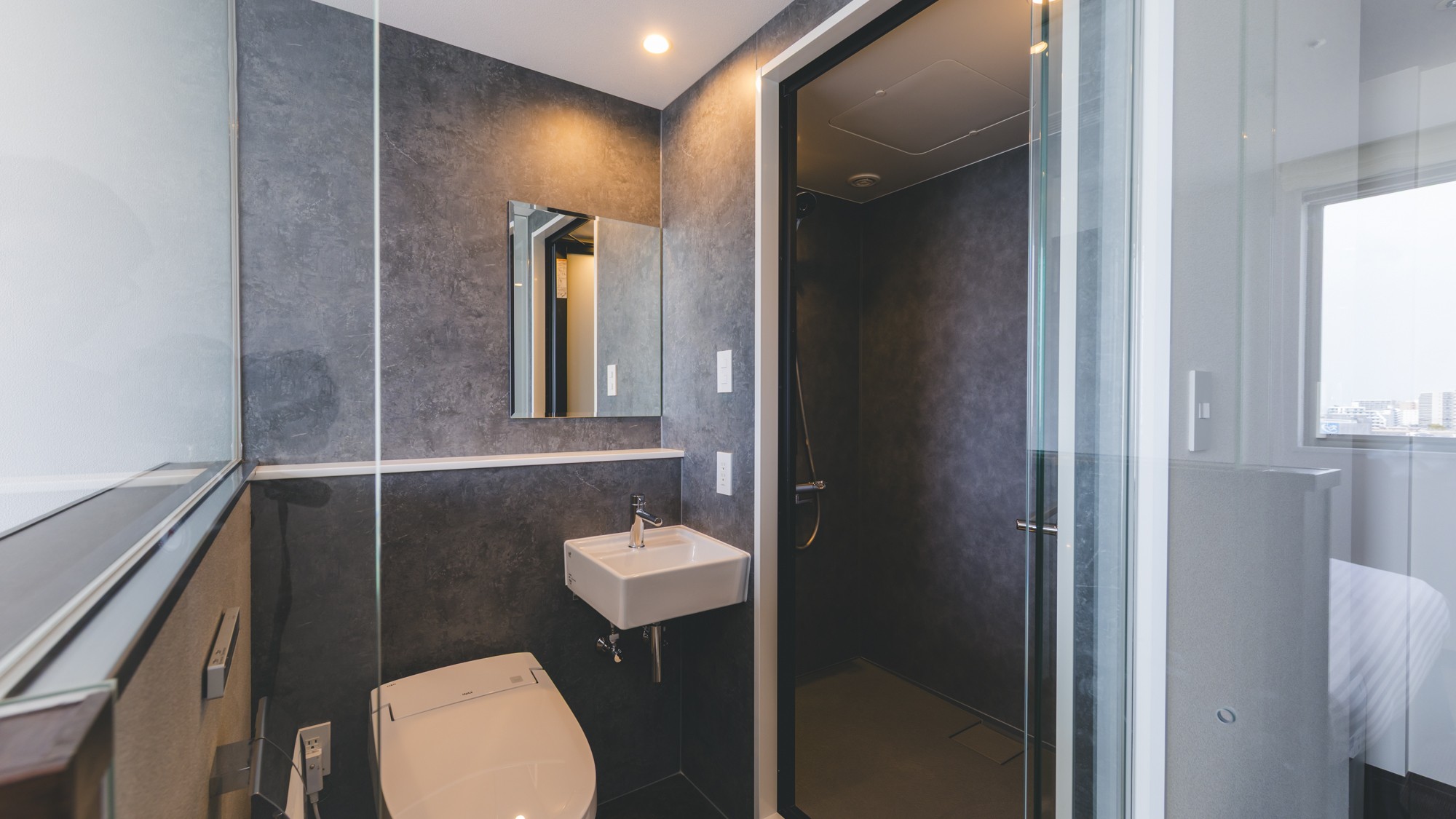 ■新館SPAタワー-【眺望なし】シングルルーム※シャワーブースのみ-■17㎡