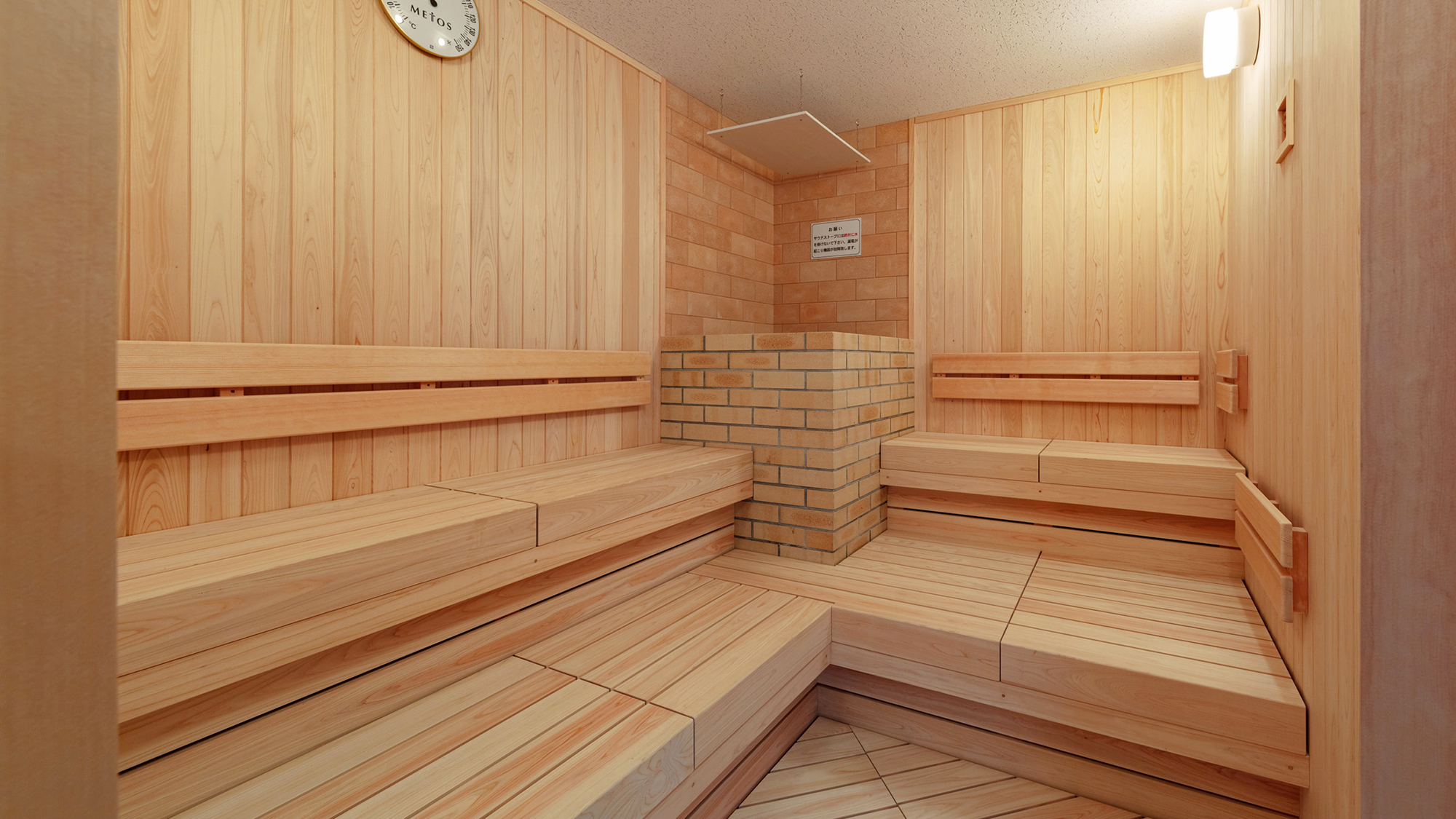 ■緑風館地下1階-大浴場-■　サウナ
