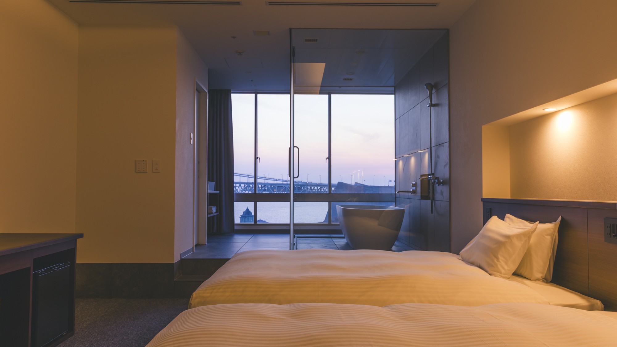 ■新館SPAタワー-最上階ビューバスDXツイン-■35㎡