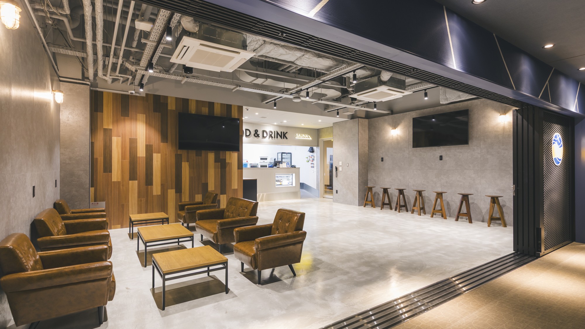 ■新館SPAタワー地下1階-メンズサウナ施設-■「ラウンジ」