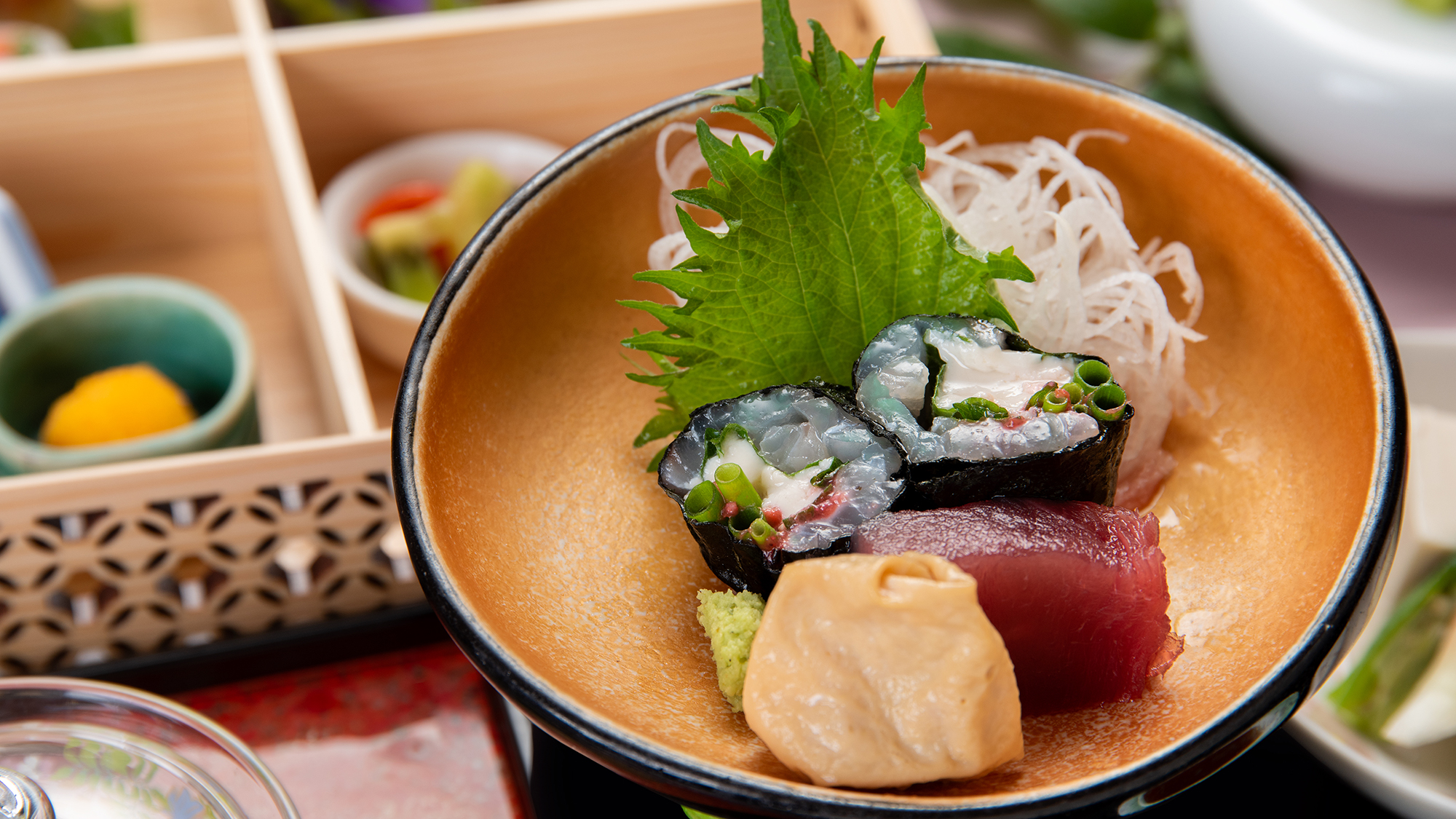 *ご夕食「豆腐懐石」／お造り