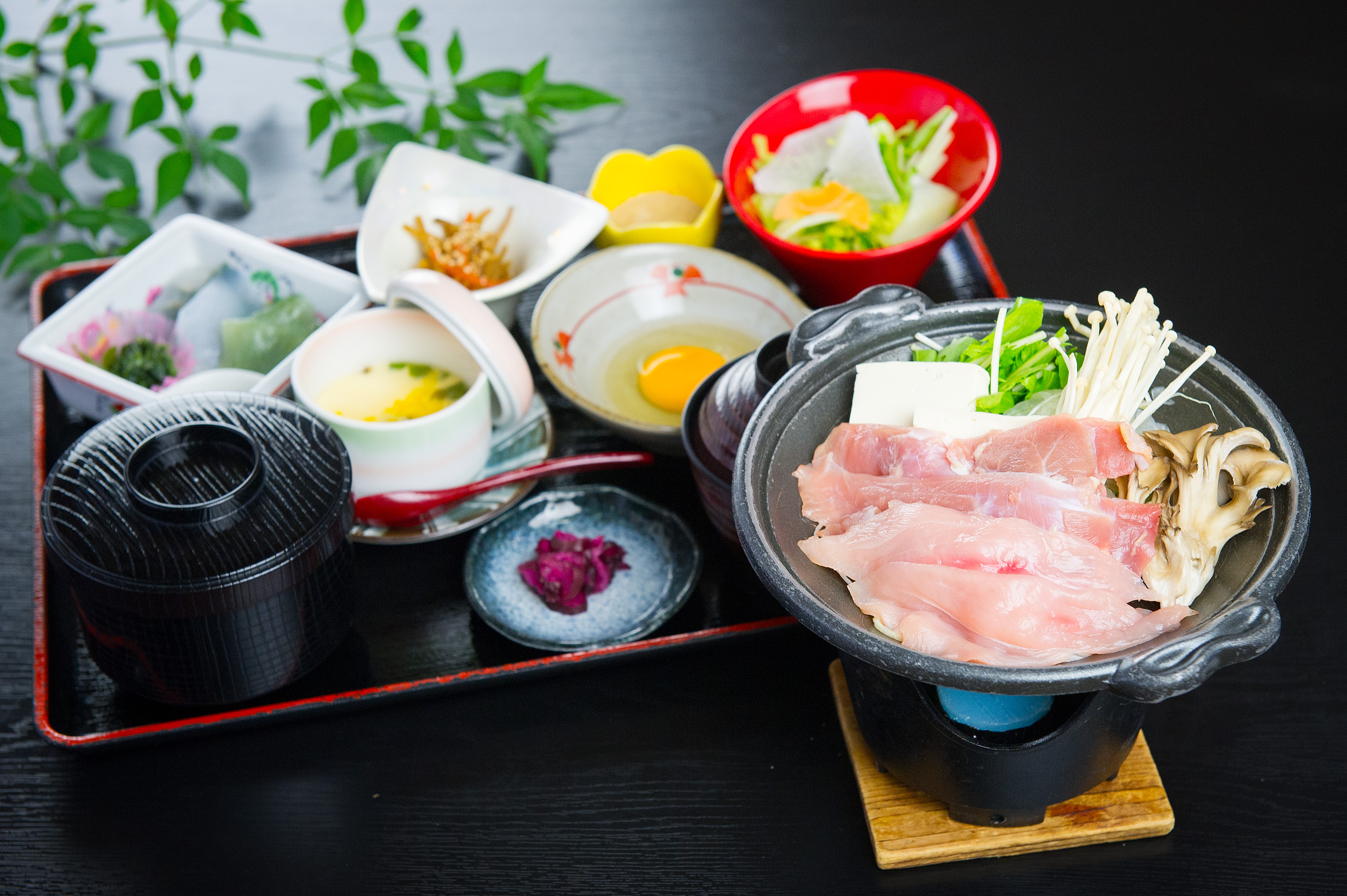 軍鶏すき御膳
