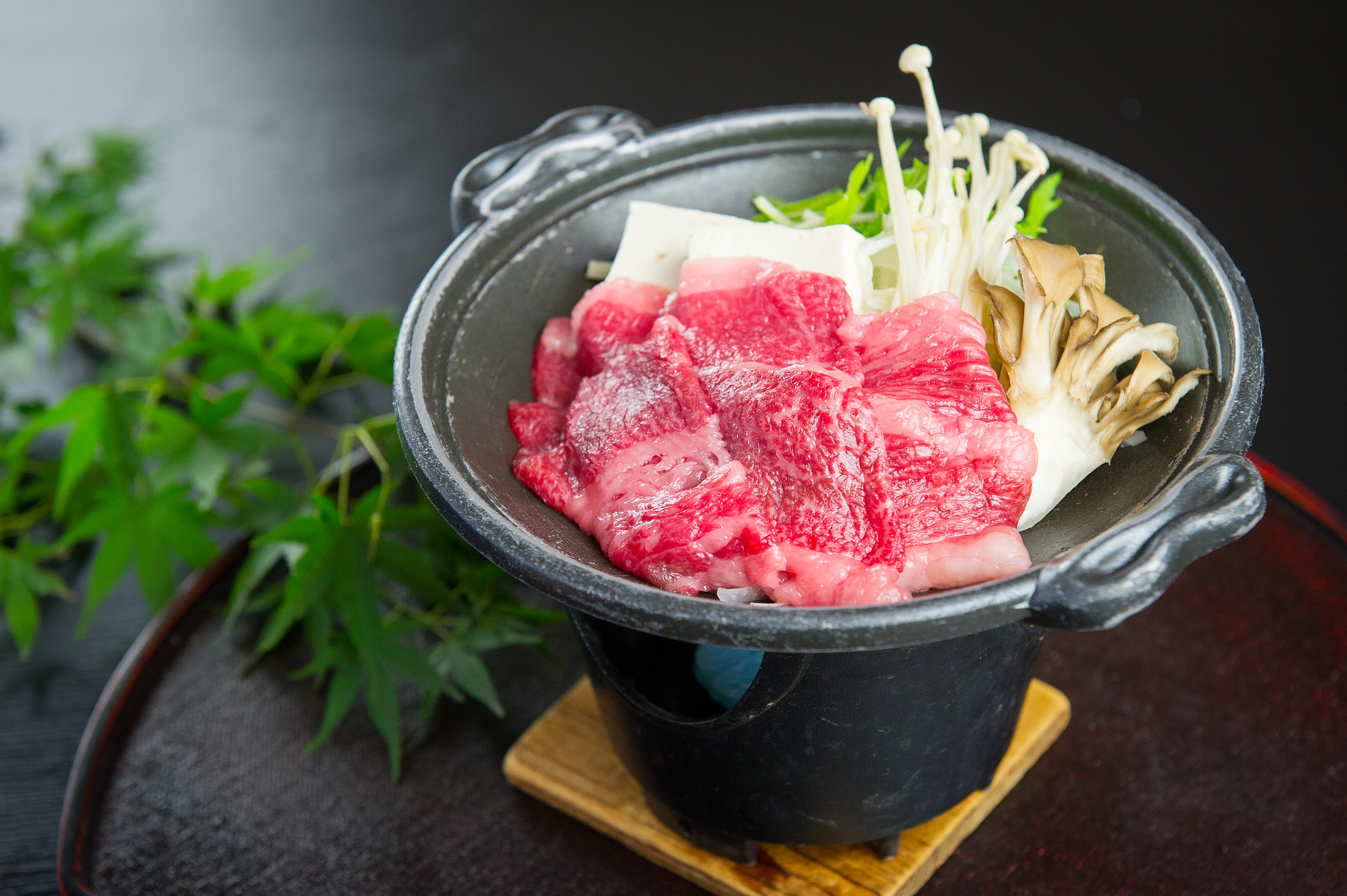 常陸牛すき焼き
