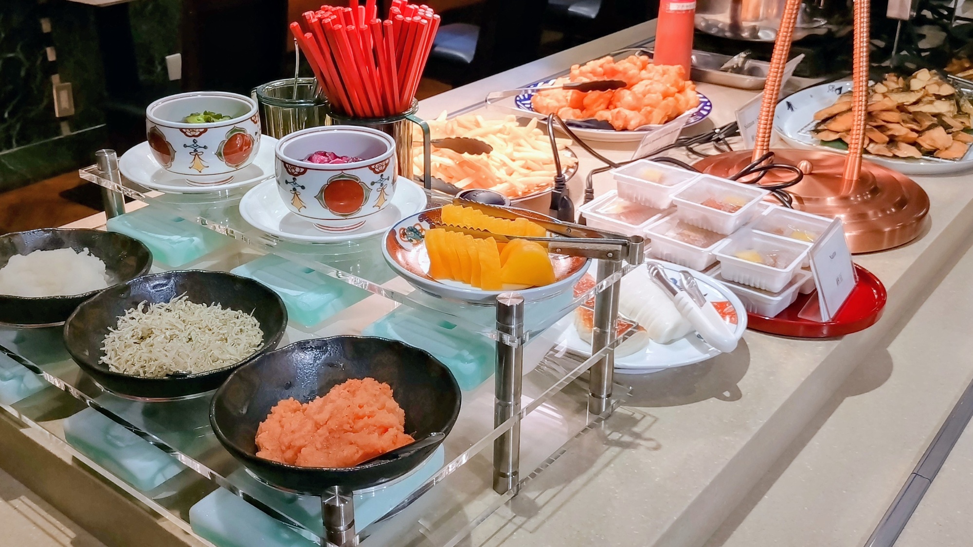 朝食バイキング