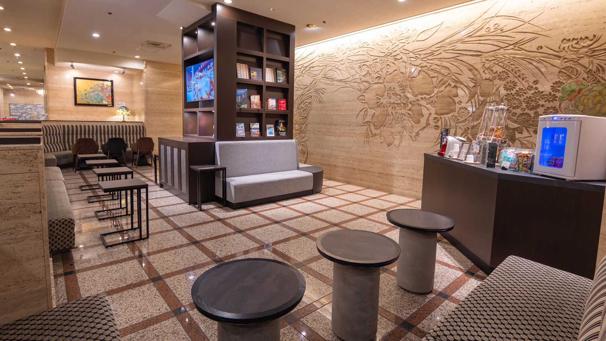 宿泊者専用ラウンジ