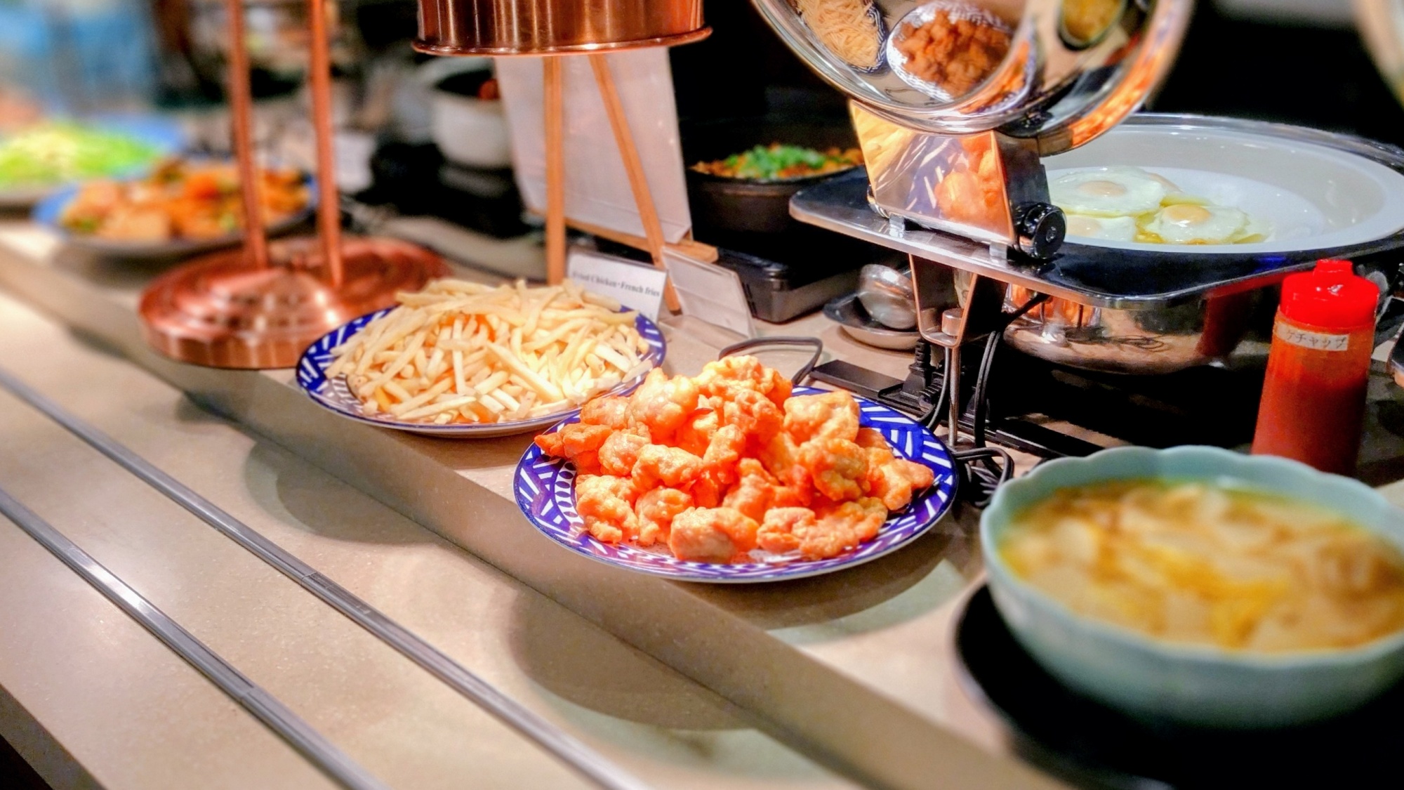 朝食バイキング