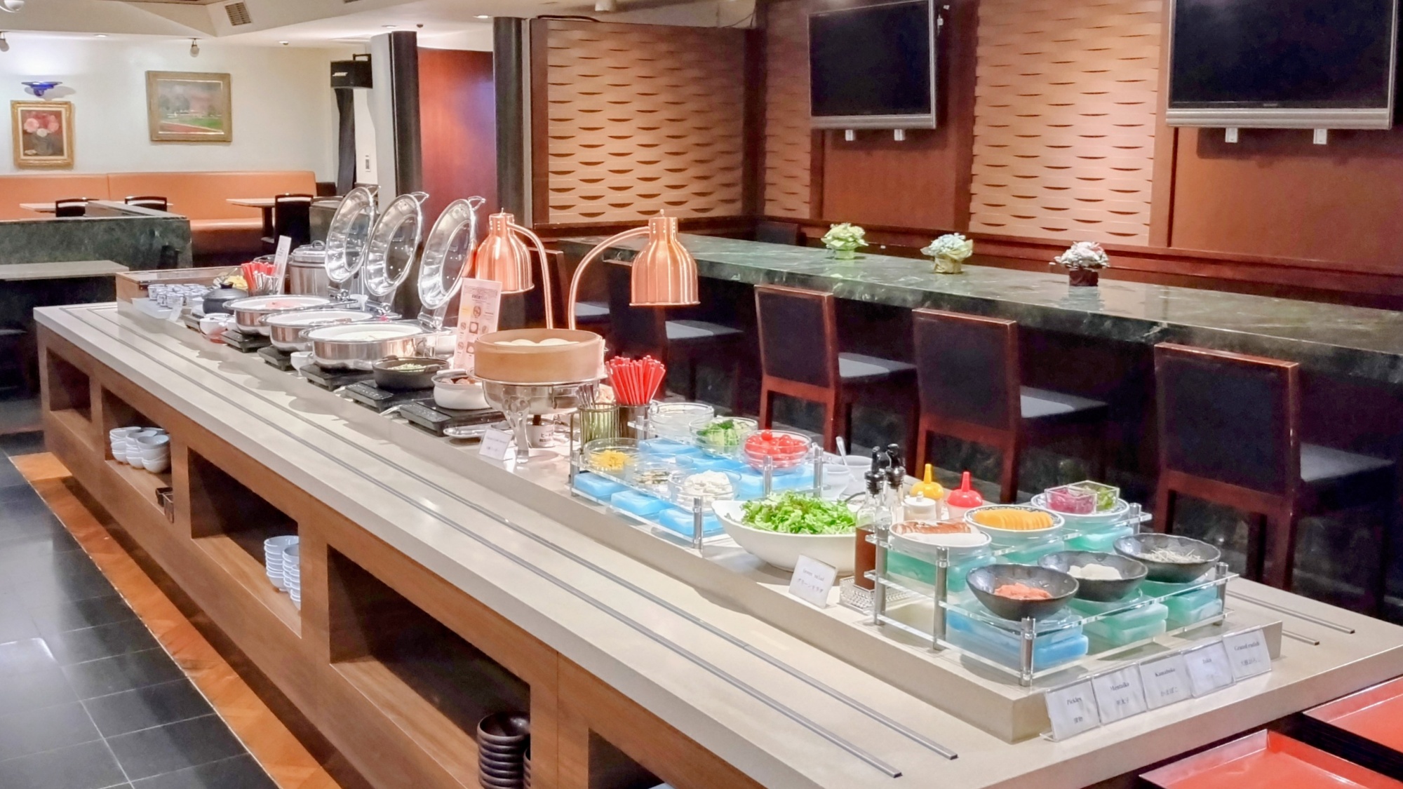 朝食バイキング