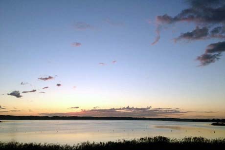 Lake Kitaura with a panoramic view from the room