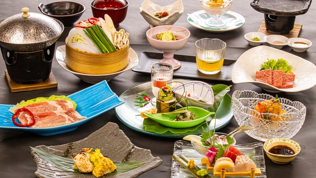 【楽天限定】湯河原温泉満喫＆湯上りにゴディバのアイスが無料特典◆一番人気の和洋折衷の創作会席料理