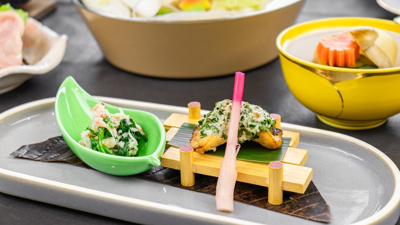  【基本プラン】A5ランク国産牛と色彩豊かな自慢の料理、心温まるおもてなしを♪