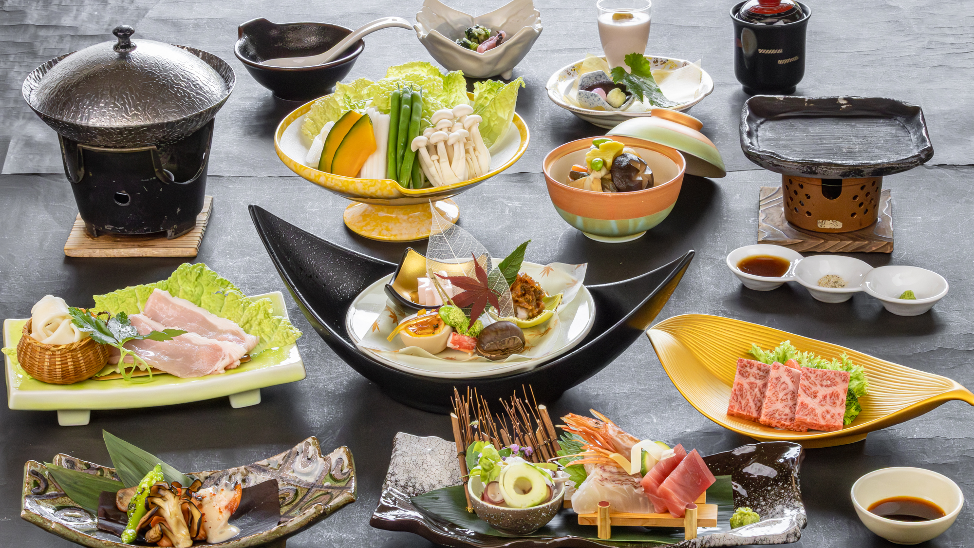 2025年9月10月《お献立一例》料理長自慢の逸品をご用意しております