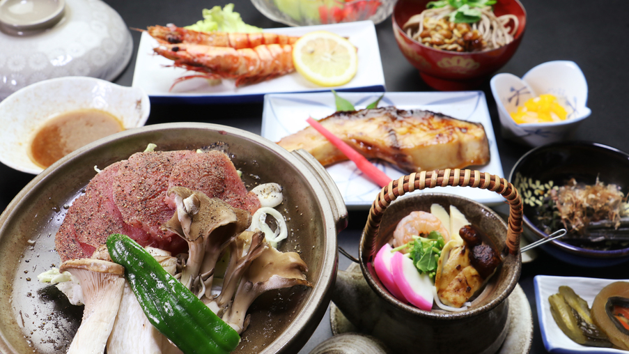 ◇松茸土瓶蒸しがサービス♪湯治文化満載の一晩［1泊2食］