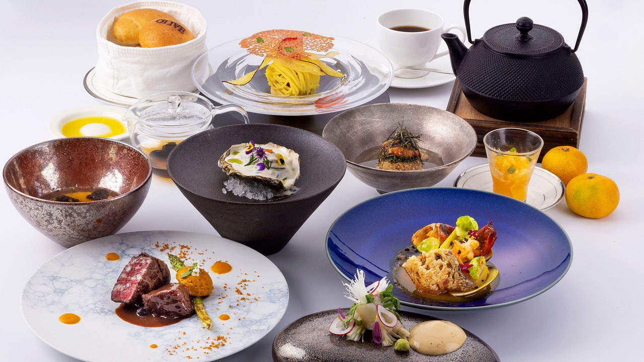 【楽天スーパーSALE】オリーブディナープラン★全室オーシャンビュー（夕食・朝食付）