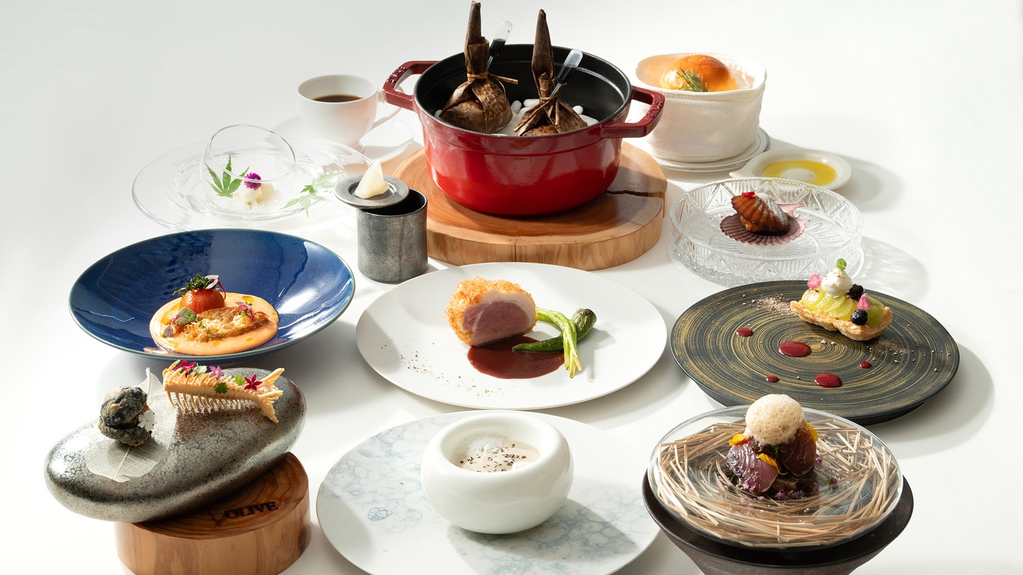 【グルメディナープラン】季節ごとに変わる格別なおもてなし★全室オーシャンビュー（夕食・朝食付）