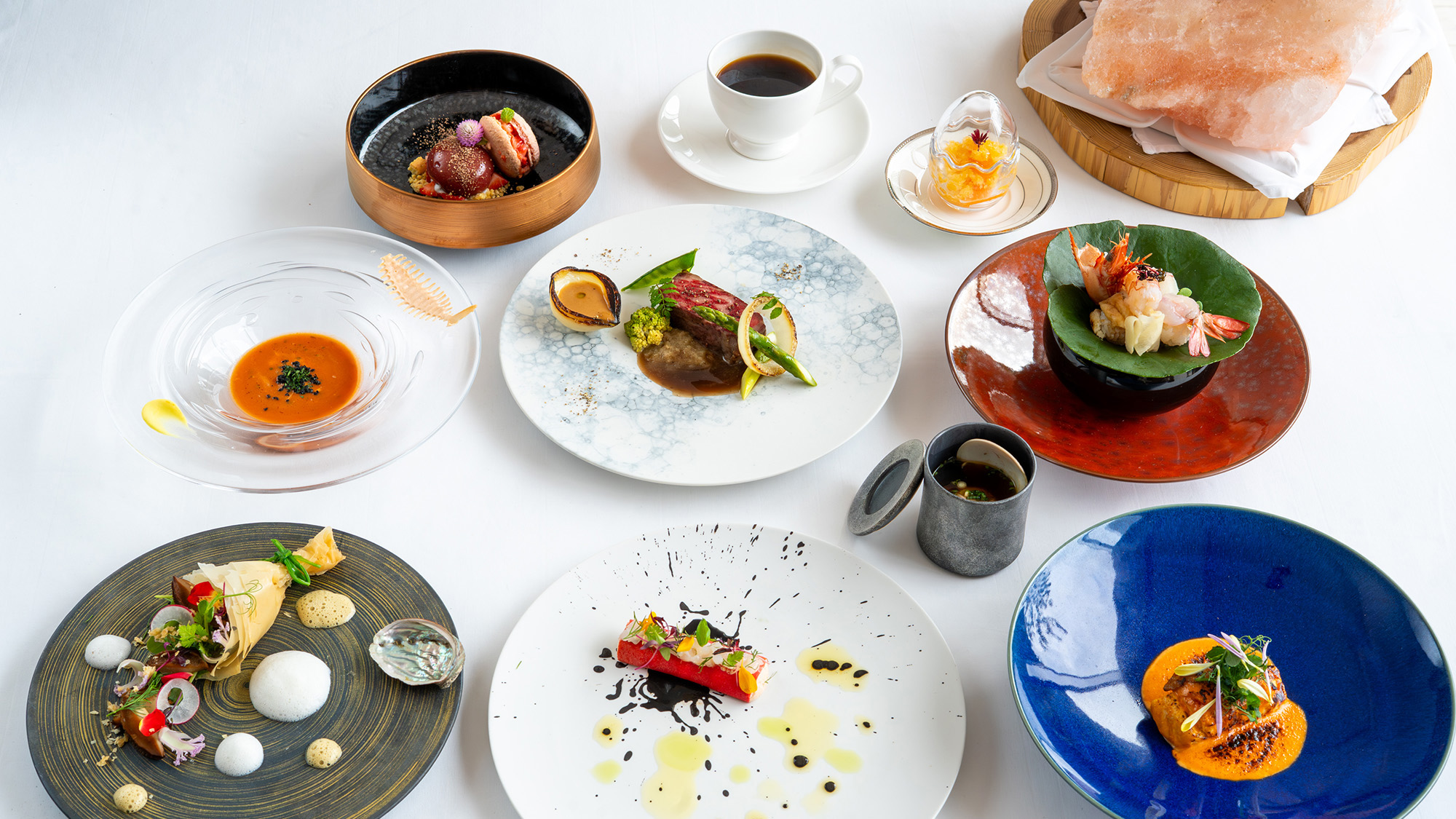 オリーブベイディナー 2026春ディナーお料理（イメージ）