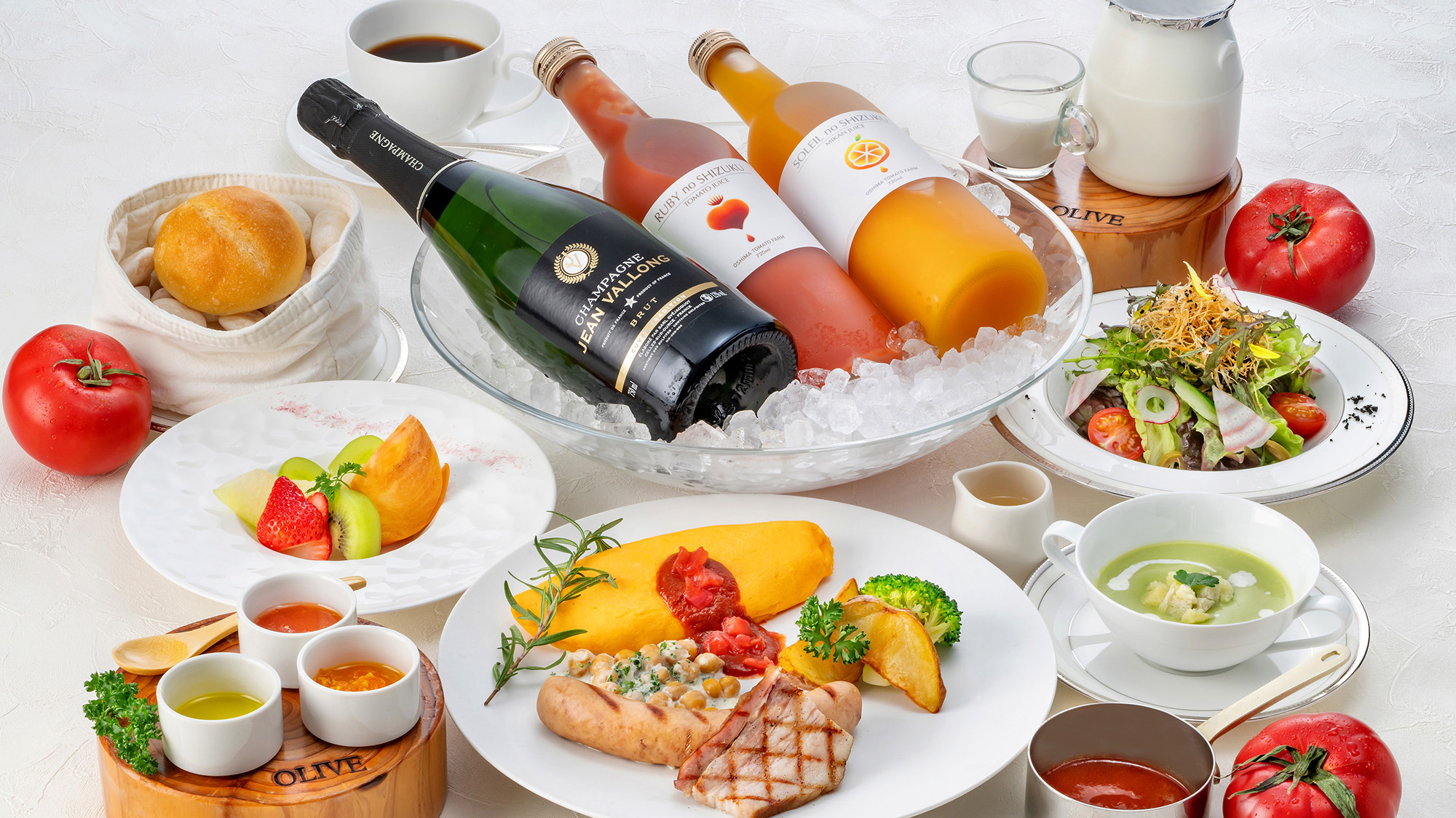 シャンパンブレックファースト（洋食・卵料理）