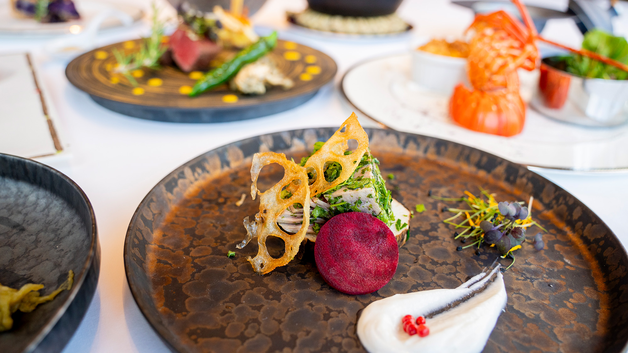 オリーブベイキュイジーヌ 2025秋ディナーお料理（イメージ）