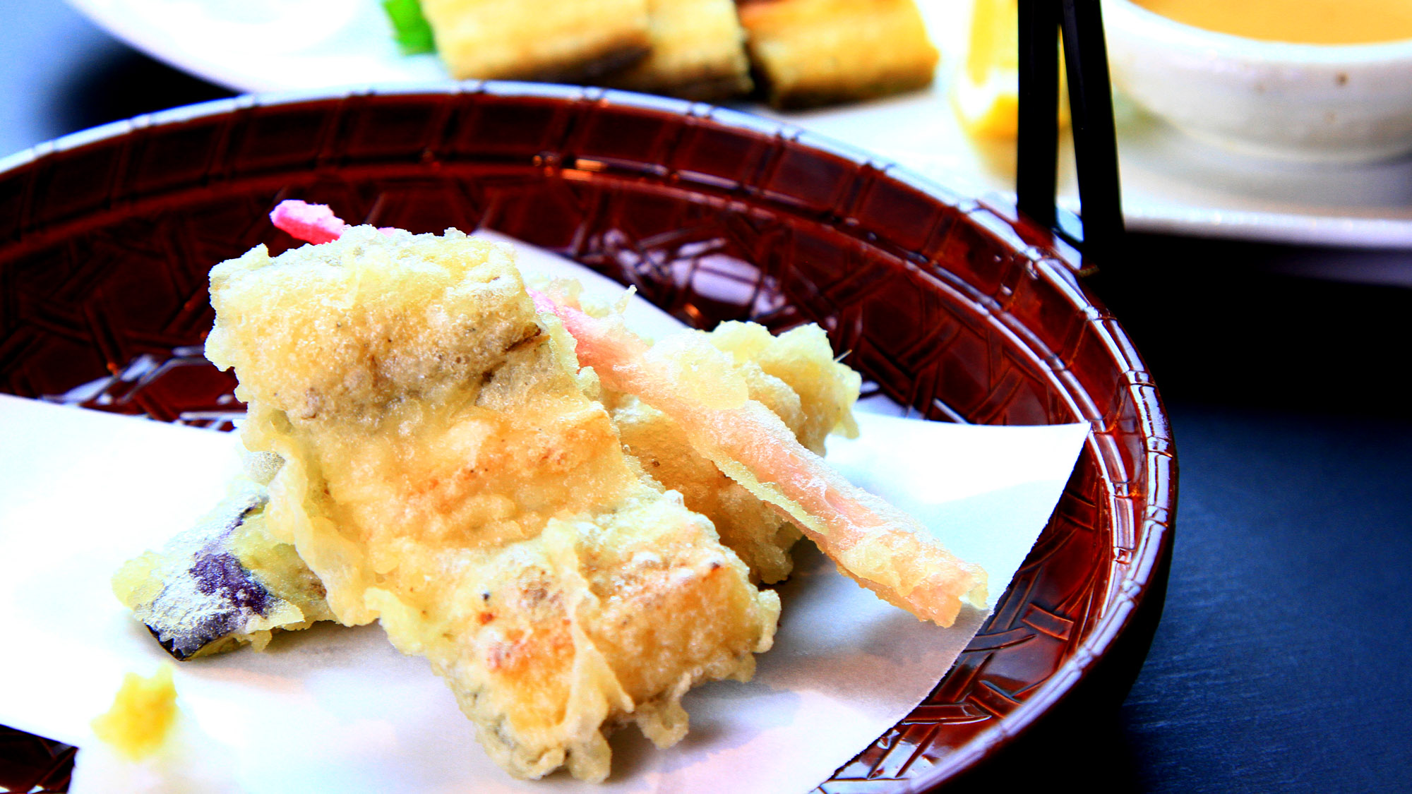 【お料理一例】うなぎの天ぷら