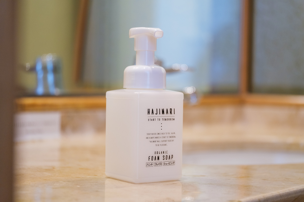 【HAJIMARI ORGANIC FOAM SOAP】