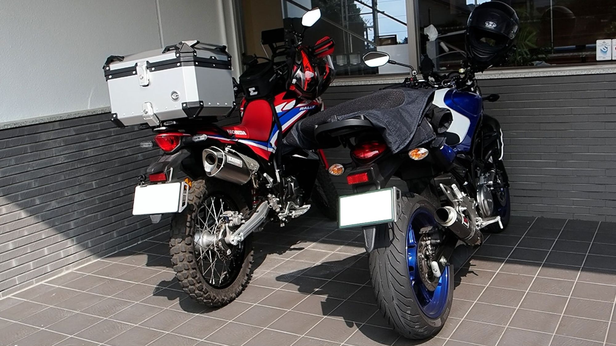 入り口横の他にも駐輪スペースをご用意。