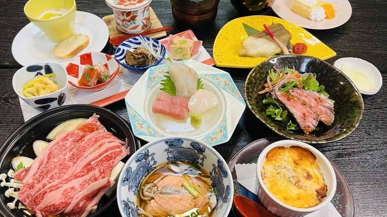 【2食付/スタンダード】日本海の恵み×源泉かけ流し温泉プラン