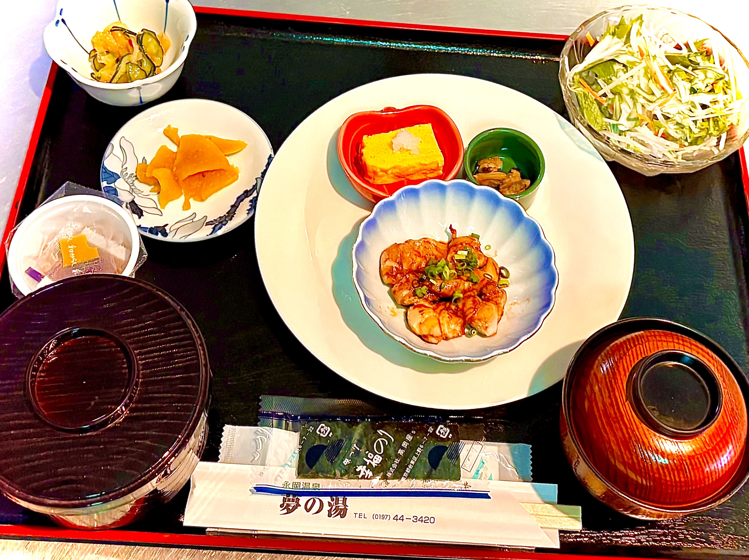 朝食・牛乳・田野畑ヨーグルト・コーヒー付き