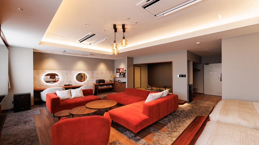 【新客室】TERUME SUITE 400＜素泊まり＞新たなお部屋が誕生！ごゆっくりとお寛ぎください