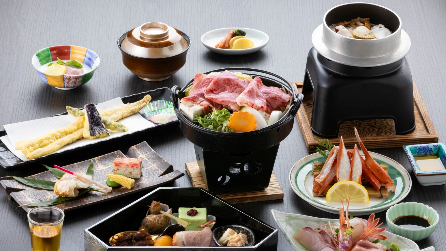 【グレードアップ】ちょっと豪華に四季会席プラン♪こだわりの食材と新鮮海の幸