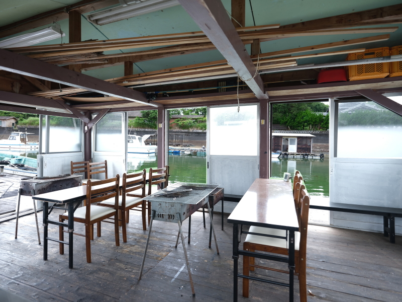 海上バーベキューハウス