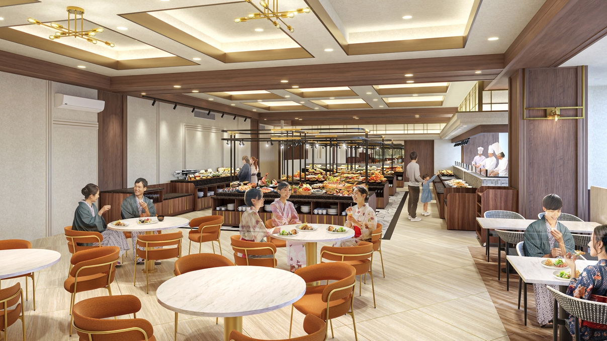 【早宿45】45日前のご予約でお得！1泊2食付　基本バイキングプラン