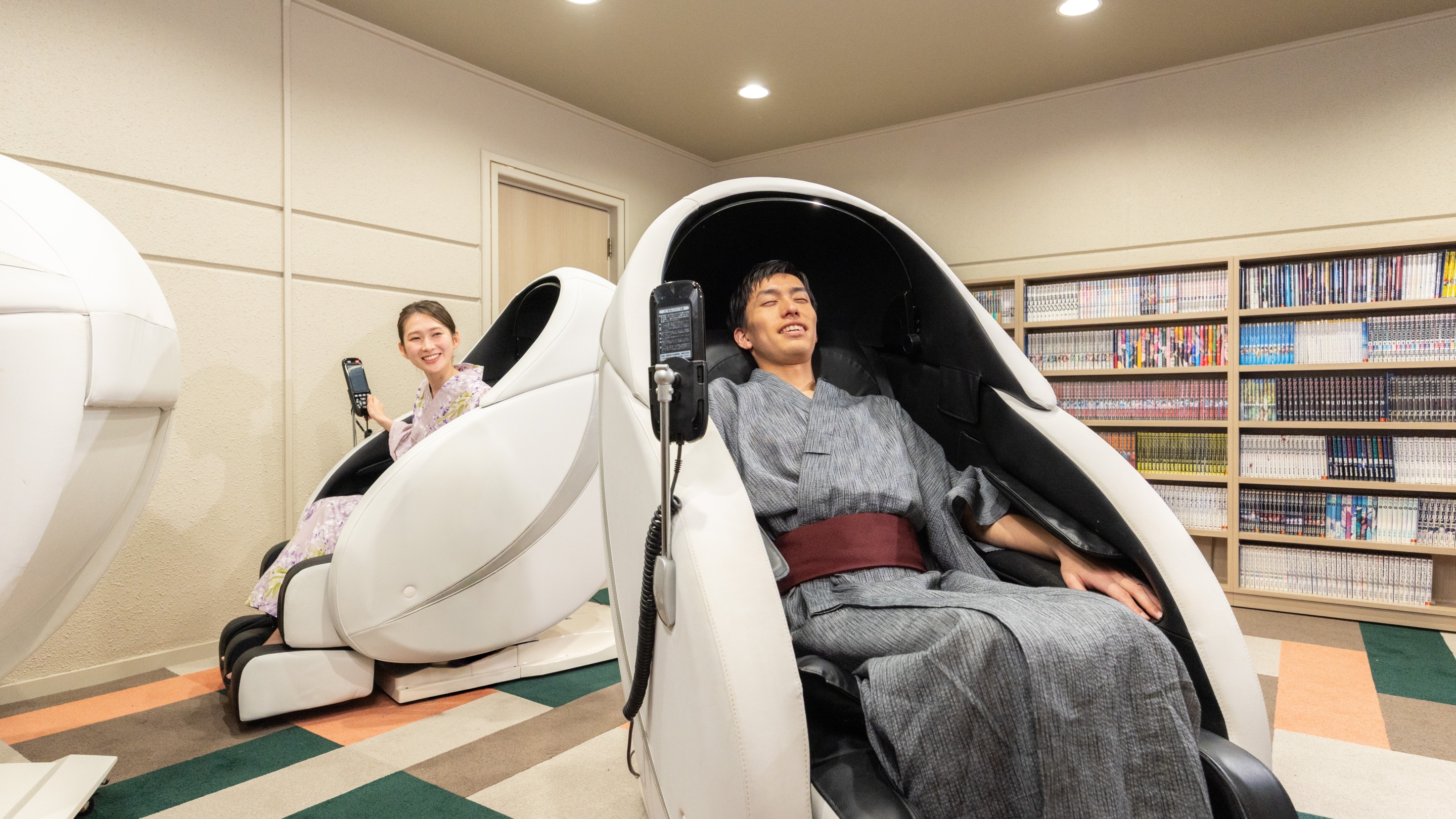 高性能マッサージチェア