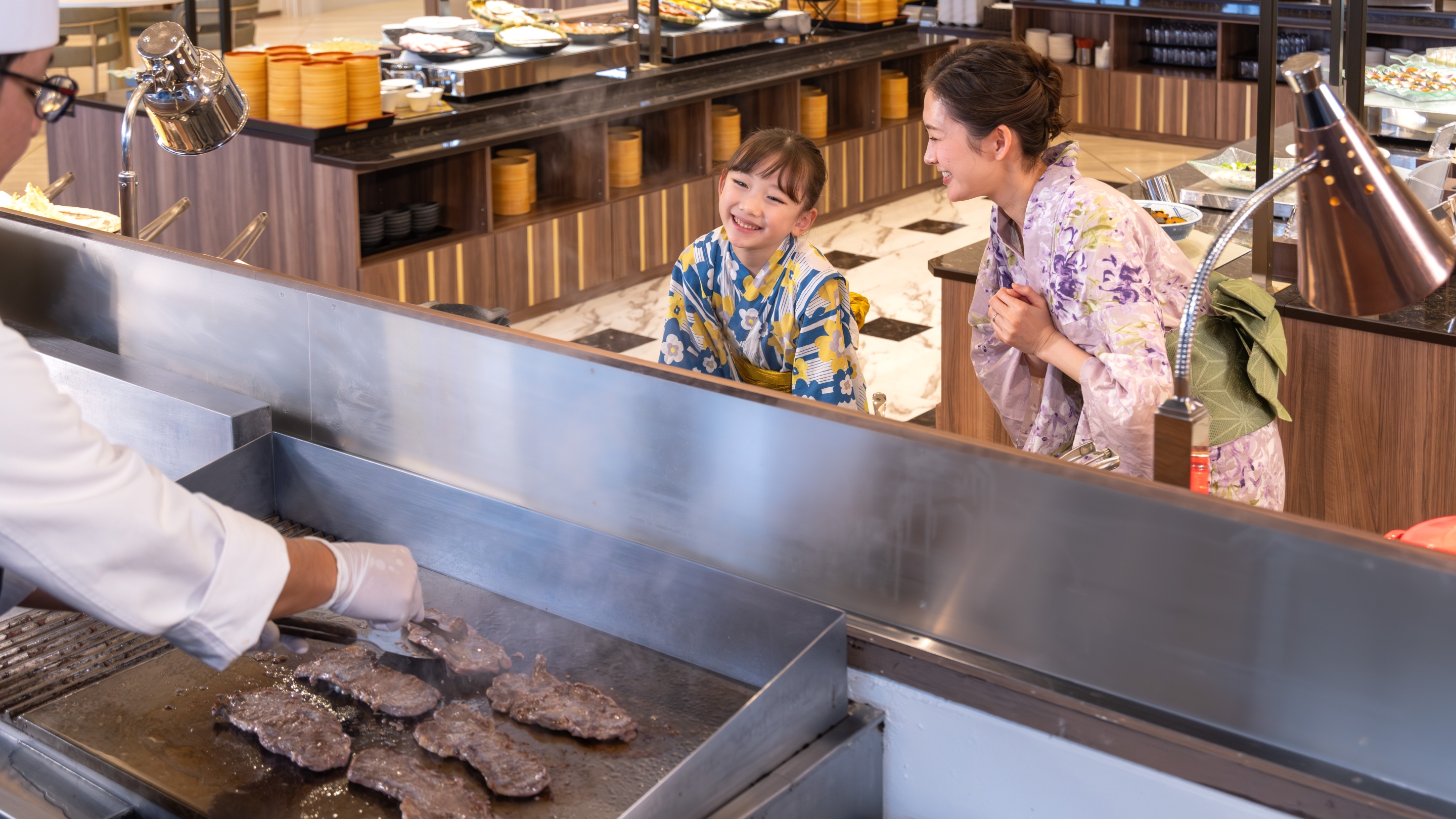 レストラン「Voyage」ライブキッチン