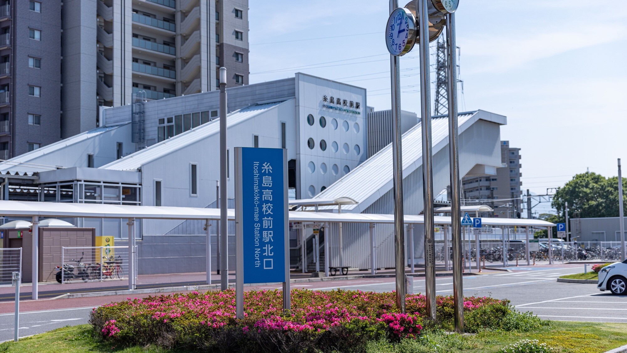 JR糸島高校前駅すぐ