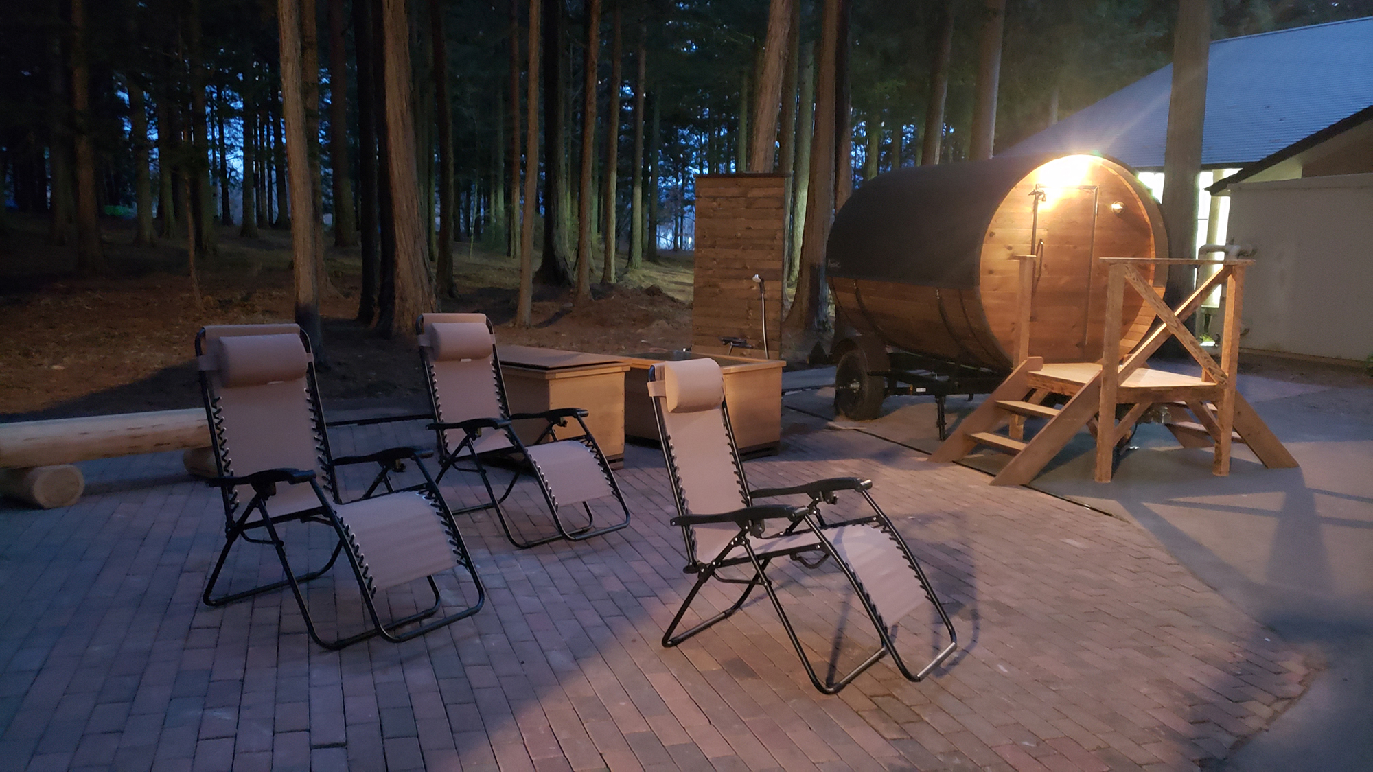 ◆【大芝の湯】バレルサウナで整う時間