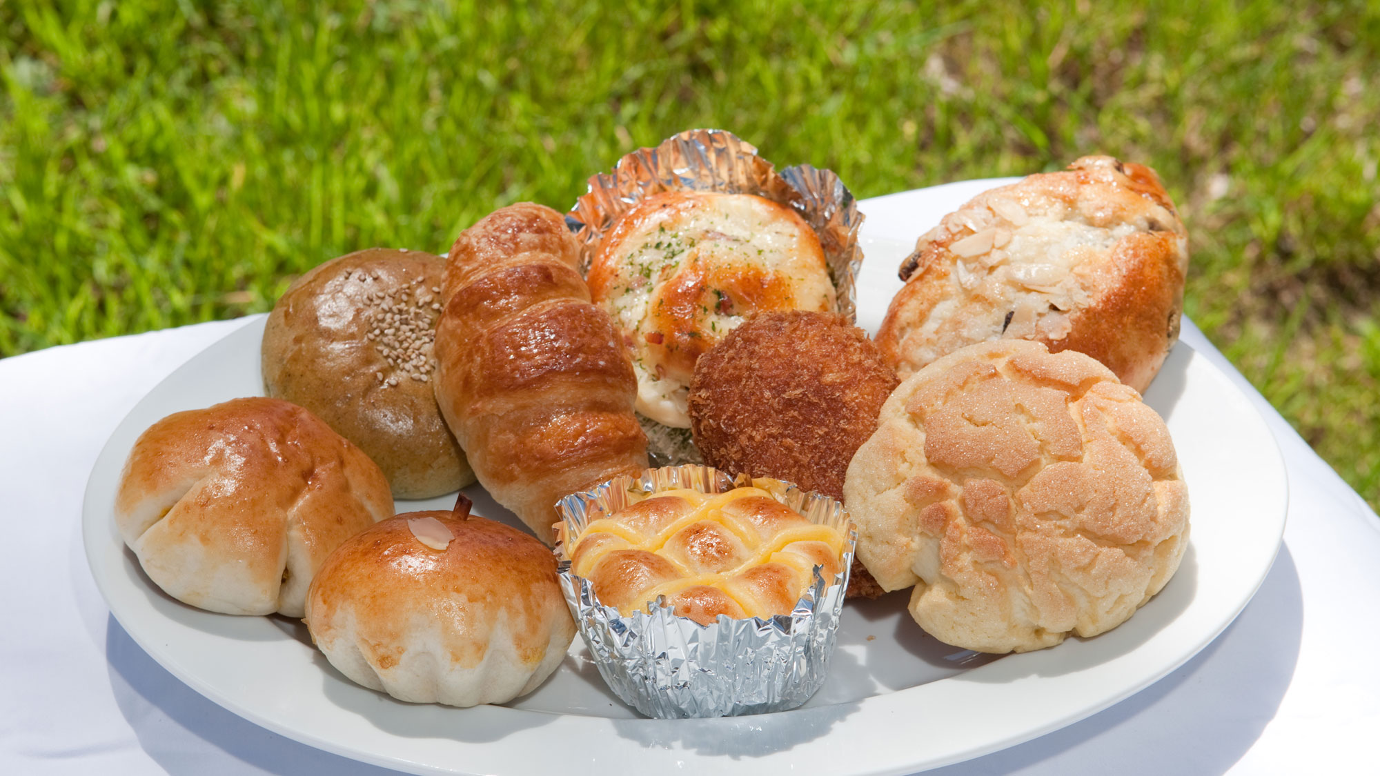 *大芝高原内施設《味工房》/種類豊富な手作りパンは朝食やおやつにも人気！
