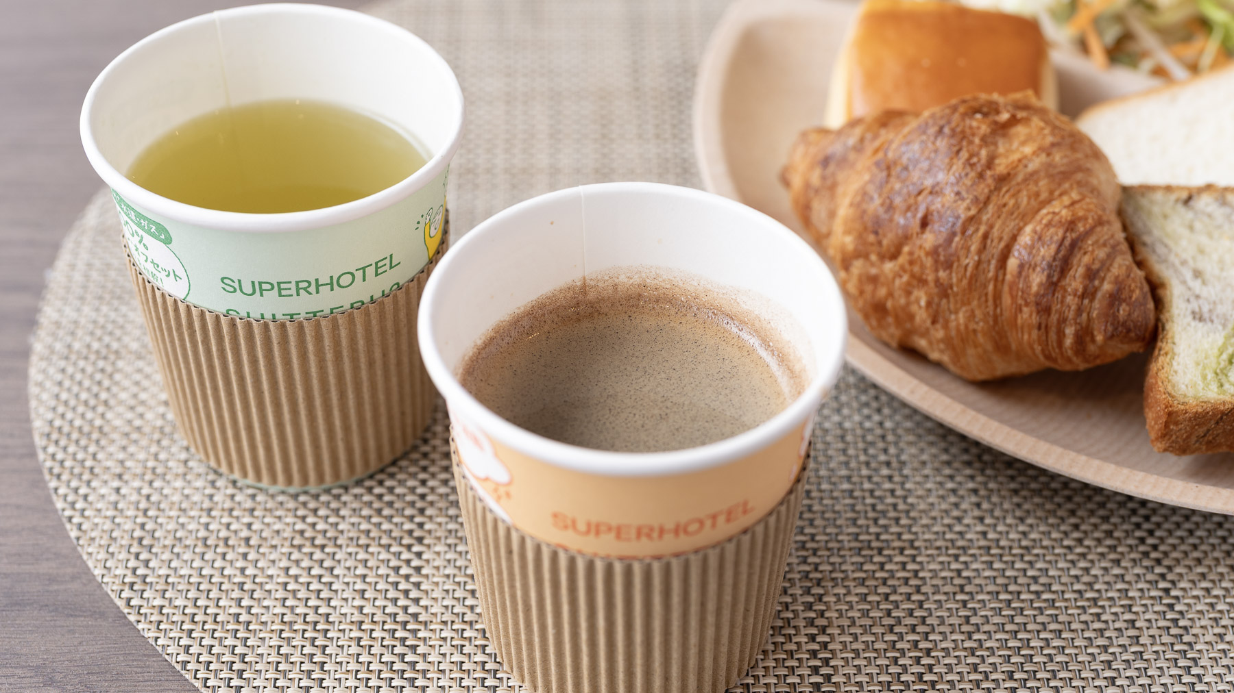 パンとコーヒーは相性抜群！