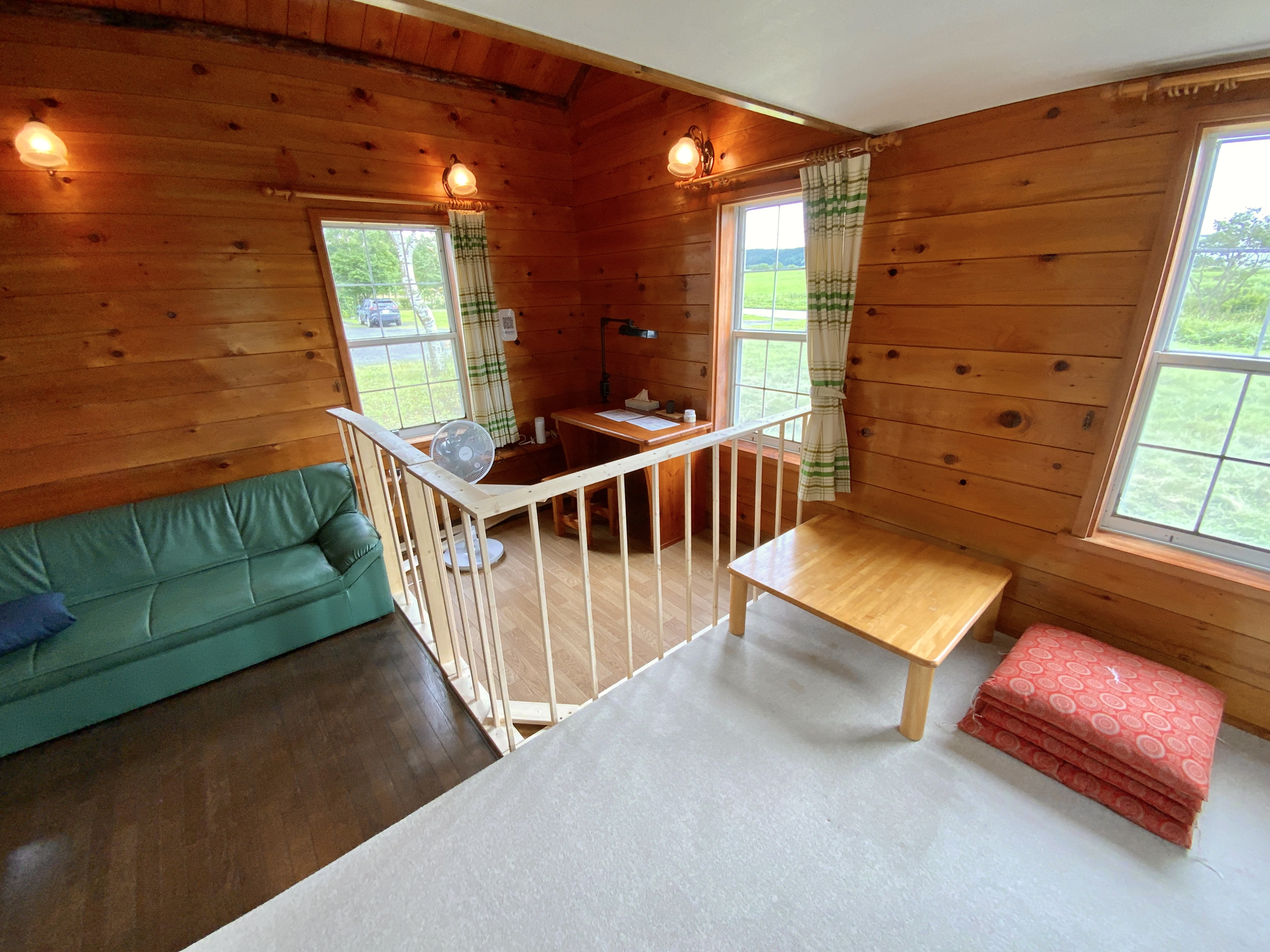 コテージ_ペット柵