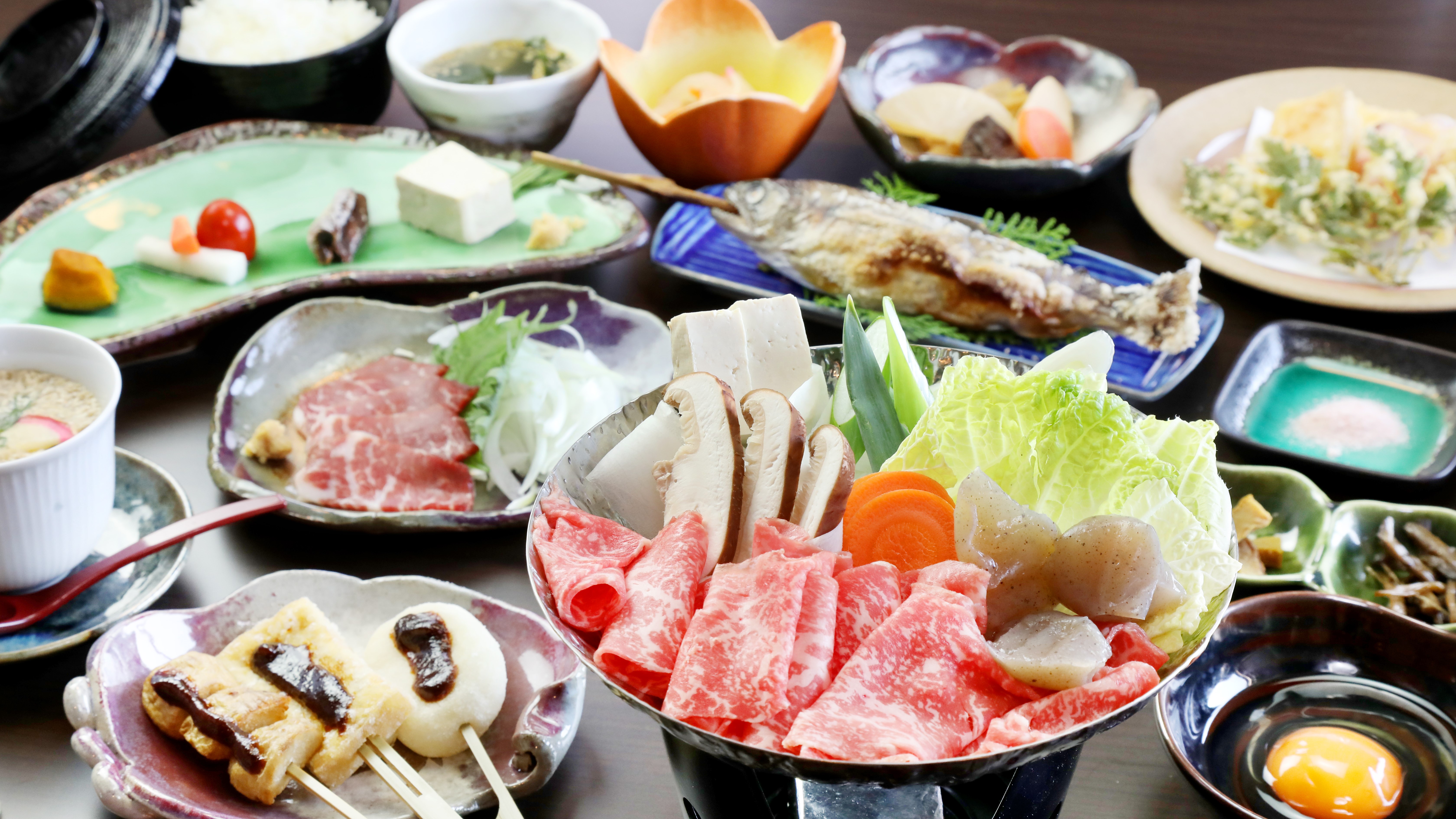 特選あか牛すき焼き