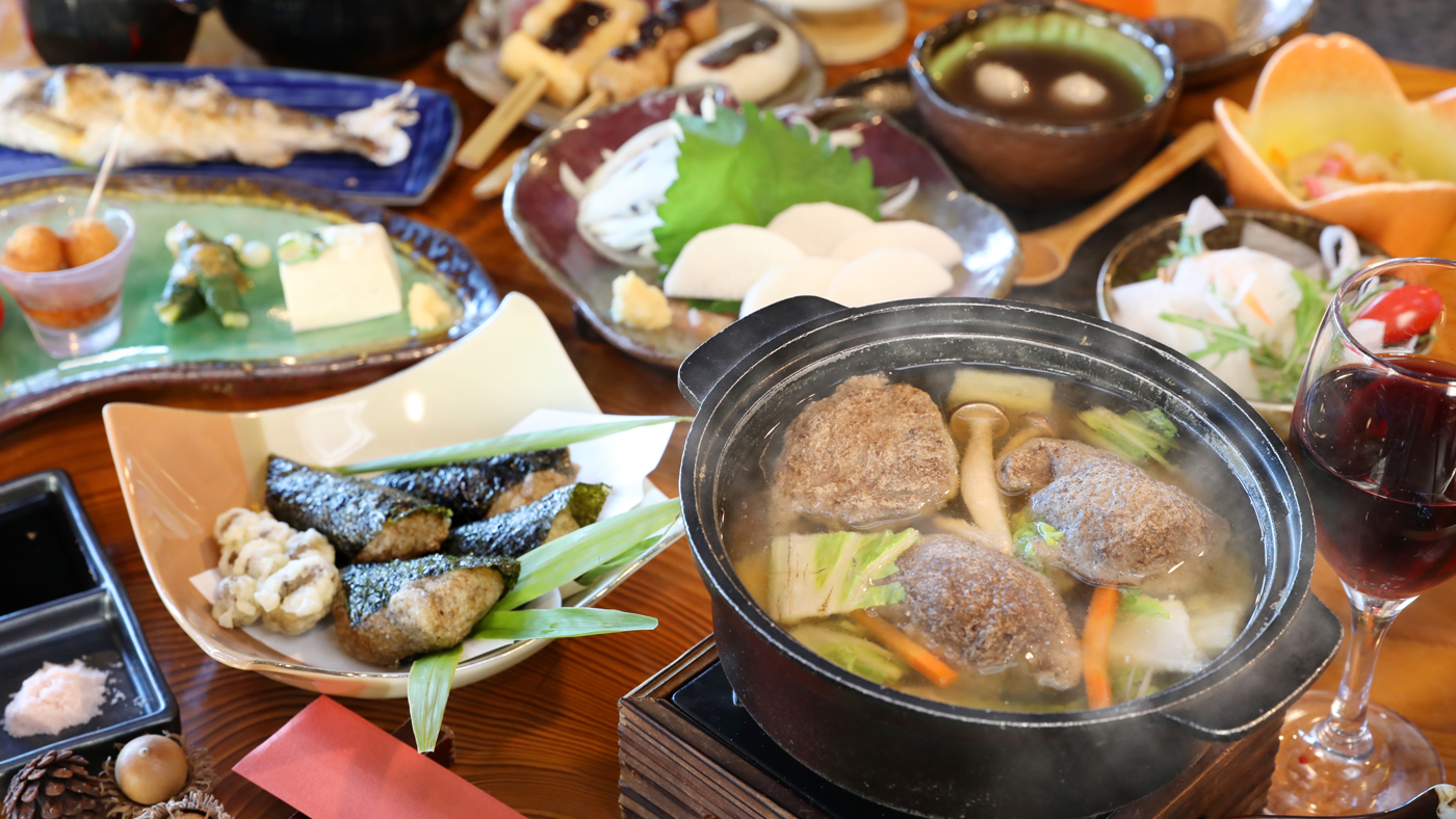 ■冬季限定　自然薯（じねんじょ）鍋御膳